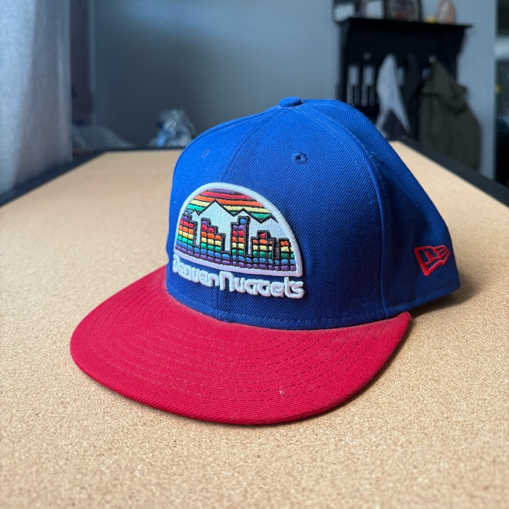 New Era Denver Nuggets Retro Logo Hat size 7.5 new without tags